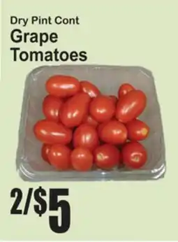 SuperFresh Grape Tomatoes offer