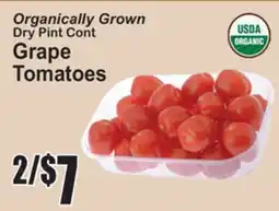 SuperFresh Organically Grown Dry Pint Cont Grape Tomatoes offer