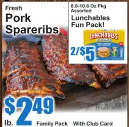 SuperFresh Fresh Pork Spareribs offer