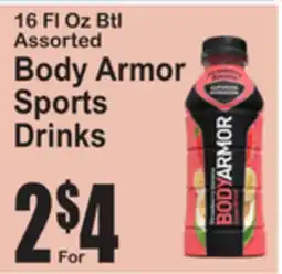 SuperFresh Body Armor Sports Drinks offer