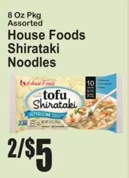 SuperFresh House Foods Shirataki Noodles offer