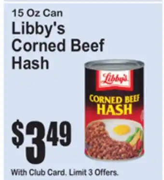 SuperFresh Libby's Corned Beef Hash offer