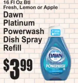 SuperFresh Dawn Platinum Powerwash Dish Spray Refill offer