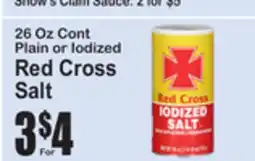 SuperFresh Red Cross Salt offer