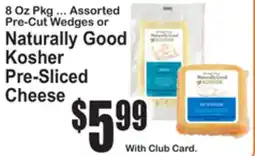 SuperFresh Naturally Good Kosher Pre-Sliced Cheese offer