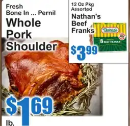 SuperFresh Fresh Bone In ... Pernil Whole Pork Shoulder offer
