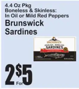SuperFresh Brunswick Sardines offer