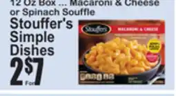 SuperFresh Stouffer's Simple Dishes offer