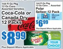 SuperFresh Coca-Cola or Canada Dry offer