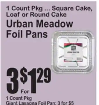 SuperFresh Urban Meadow Foil Pans offer