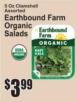 SuperFresh Earthbound Farm Organic Salads offer