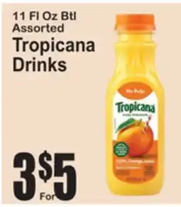 SuperFresh Tropicana Drinks offer