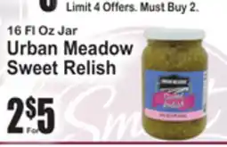 SuperFresh 16 Fl Oz Jar Urban Meadow Sweet Relish offer