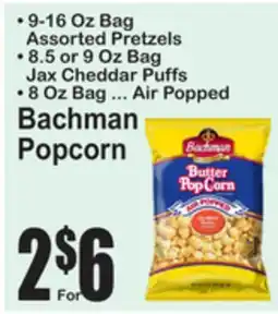 SuperFresh Bachman Popcorn offer