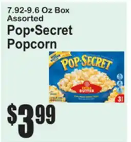 SuperFresh Assorted Pop·Secret Popcorn offer