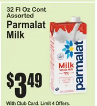 SuperFresh Parmalat Milk offer