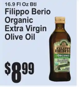 SuperFresh Filippo Berio Organic Extra Virgin Olive Oil offer
