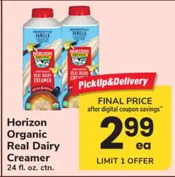 ACME Horizon Organic Real Dairy Creamer offer