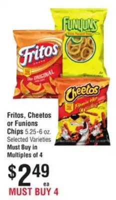 Smart & Final Fritos, Cheetos or Funyuns Chips offer