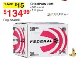 Dunham's Sports CHAMPION 9MM offer