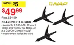 Dunham's Sports NAP KILLZONE RX 3-PACK offer