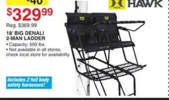 Dunham's Sports 18' BIG DENALI 2-MAN LADDER offer