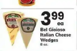 Safeway Bel Gioioso Italian Cheese Wedges offer
