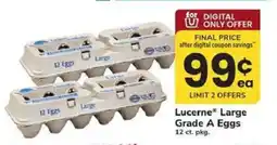 Safeway Lucerne Large Grade A Eggs offer