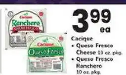 Safeway Cacique Queso Fresco Cheese offer