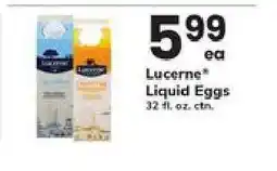 Safeway Lucerne Liquid Eggs offer