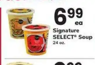 Safeway Signature Select Soup offer