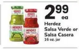 Safeway Herdez Salsa Verde or Salsa Casera offer