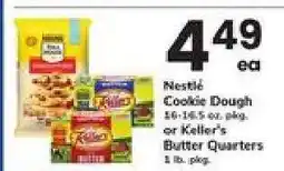 Safeway Nestlé Cookie Dough or Keller's Butter Quarters offer