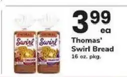 Safeway Thomas' Swirl Bread offer