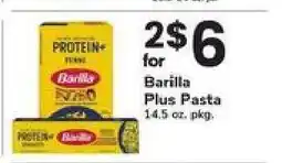 Safeway Barilla Plus Pasta offer