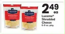 Safeway Lucerne Shredded Cheese offer