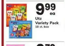 Safeway Utz Variety Pack offer