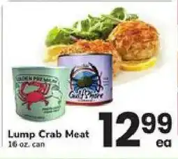 Safeway Lump Crab Meat offer