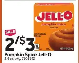 Stop&Shop Pumpkin Spice Jell-O offer