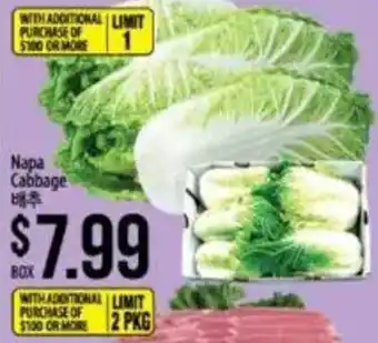 Hmart Napa Cabbage offer