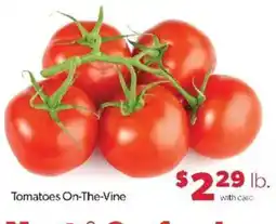 Family Fare Tomatoes On-The-Vine offer