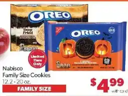 Family Fare Nabisco family size cookies offer