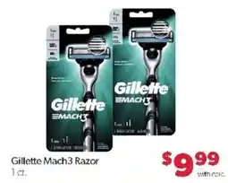 Family Fare Gillette Mach3 Razor offer