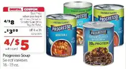 Family Fare Progresso Soup Select Varieties offer