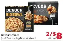 Family Fare Devour Entrees offer