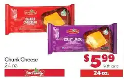 Family Fare Our Family Chunk Cheese offer