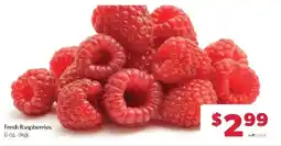 Family Fare Fresh Raspberries offer