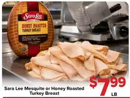 Valu Market Sara Lee Mesquite or Honey Roasted Turkey Breast offer