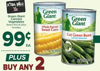 Green Giant canned vegetables