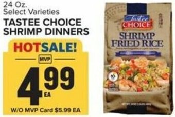 Food Lion Tastee Choice Shrimp Dinners offer